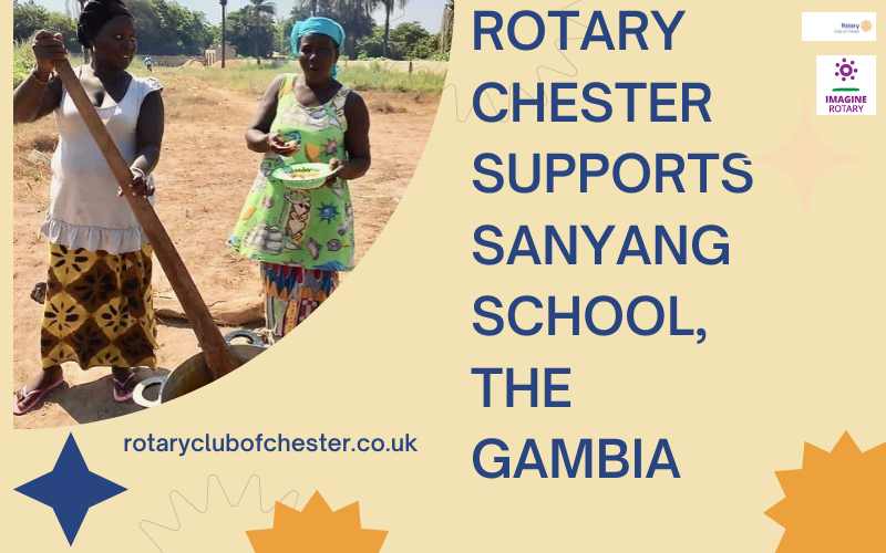 Rotary Chester supports a Gambia school
